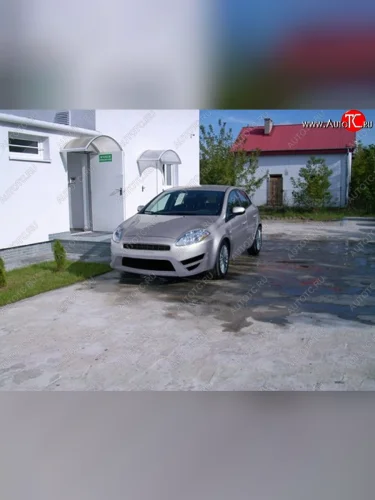 Передний бампер МК1 Fiat Bravo 198 хэтчбэк 3 дв. (2007-2015)