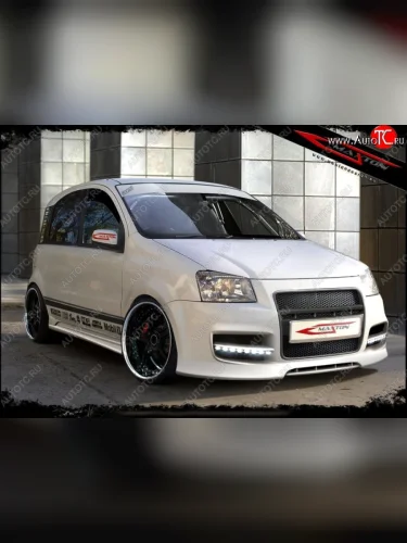 Пороги накладки Maxton Fiat Panda 2 169 (2003-2011)