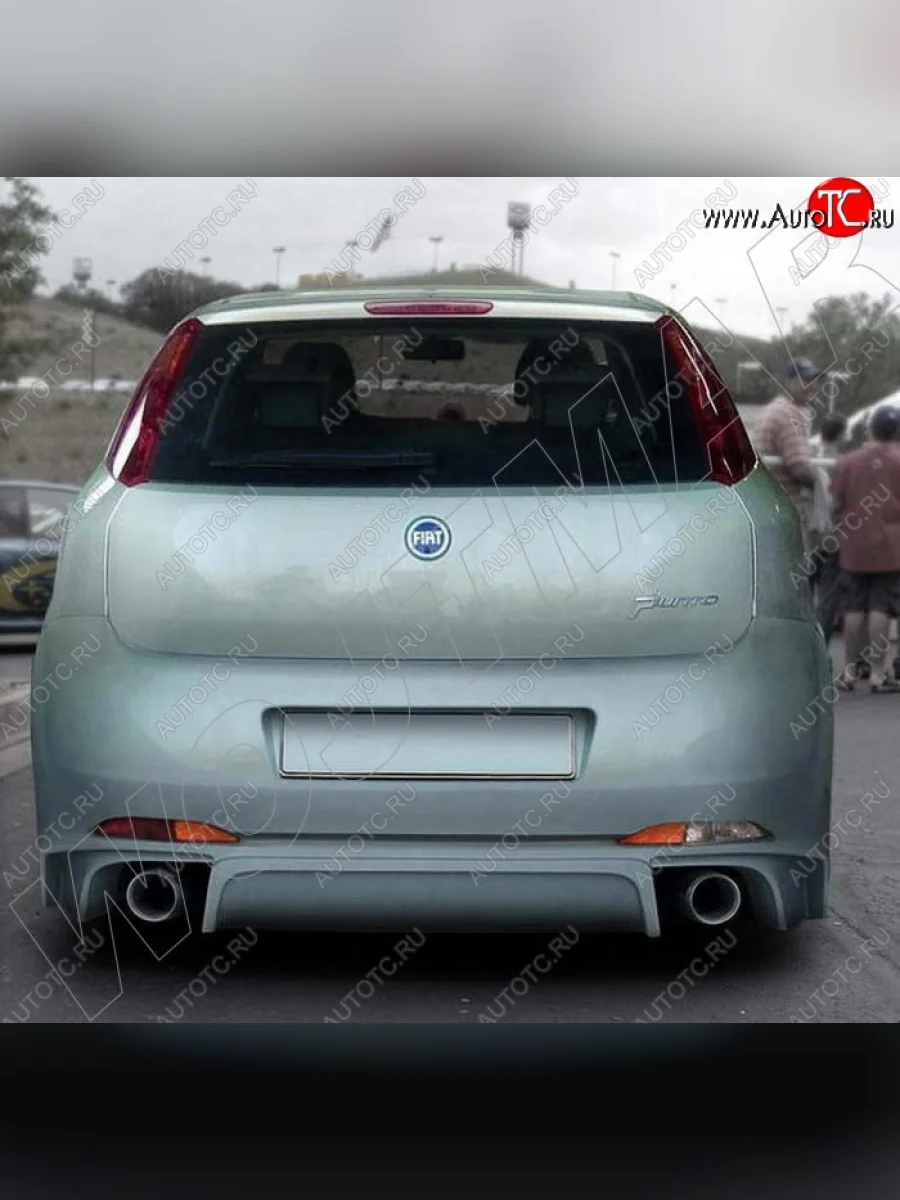 Задний бампер EVO Fiat Grande Punto (2005-2012)  в Керчи Республика Крым
