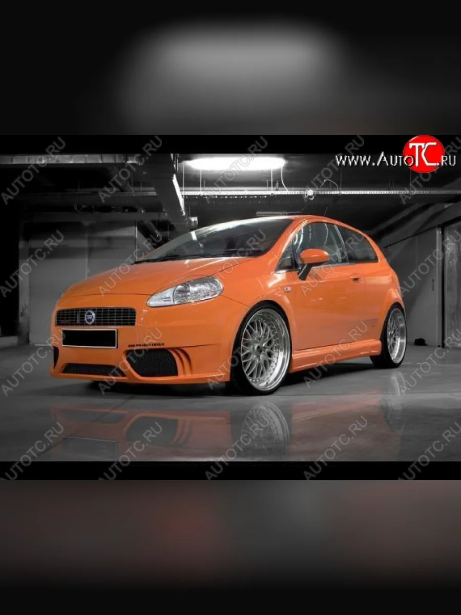 Передний бампер ST1 Fiat Grande Punto (2005-2012)  в Перми Пермском крае