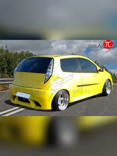 Задний бампер WK Fiat Punto 188 хэтчбэк 3 дв. рестайлинг (2003-2007)