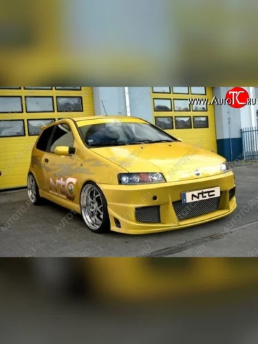Передний бампер NTC Fiat Punto 188 хэтчбэк 5 дв. дорестайлинг (1999-2003)