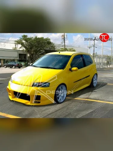 Передний бампер WK Fiat Punto 188 хэтчбэк 5 дв. дорестайлинг (1999-2003)