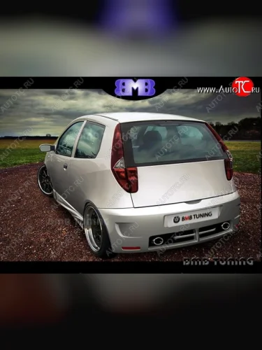 Задний бампер BMB Fiat Punto 199 хэтчбэк 5 дв. дорестайлинг (2005-2012)