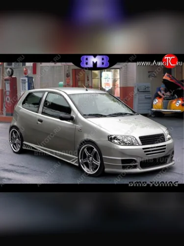 Пороги накладки BMB Fiat Punto 199 хэтчбэк 5 дв. дорестайлинг (2005-2012)