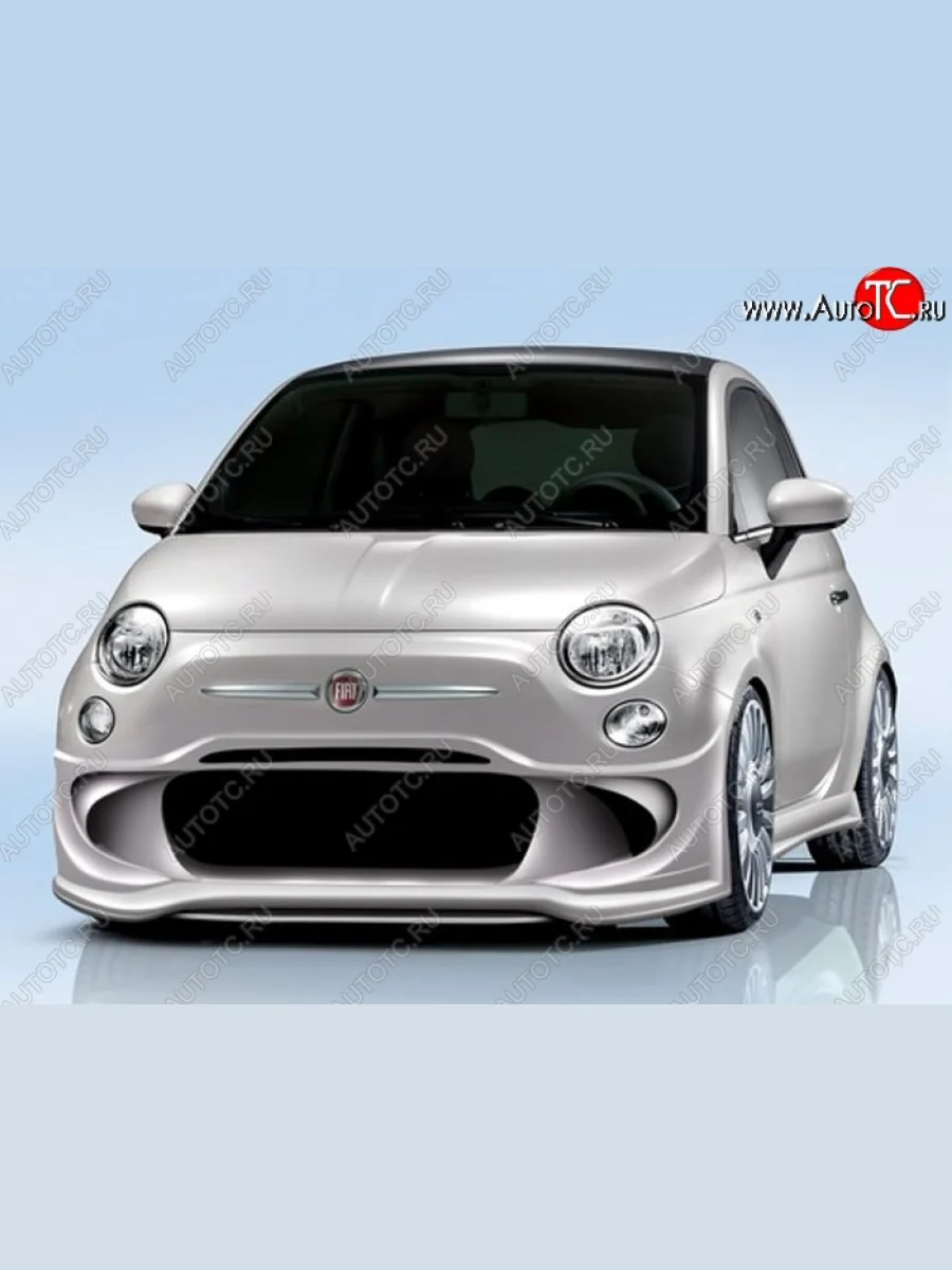 Передний бампер Tornado Fiat 500 312,FF дорестайлинг хэтчбэк 3 дв. (2007-2015)  в Воронеже Воронежской области