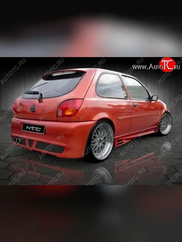 Задний бампер Rieger Ford Fiesta 4 хэтчбэк 5 дв. дорестайлинг (1995-1999)