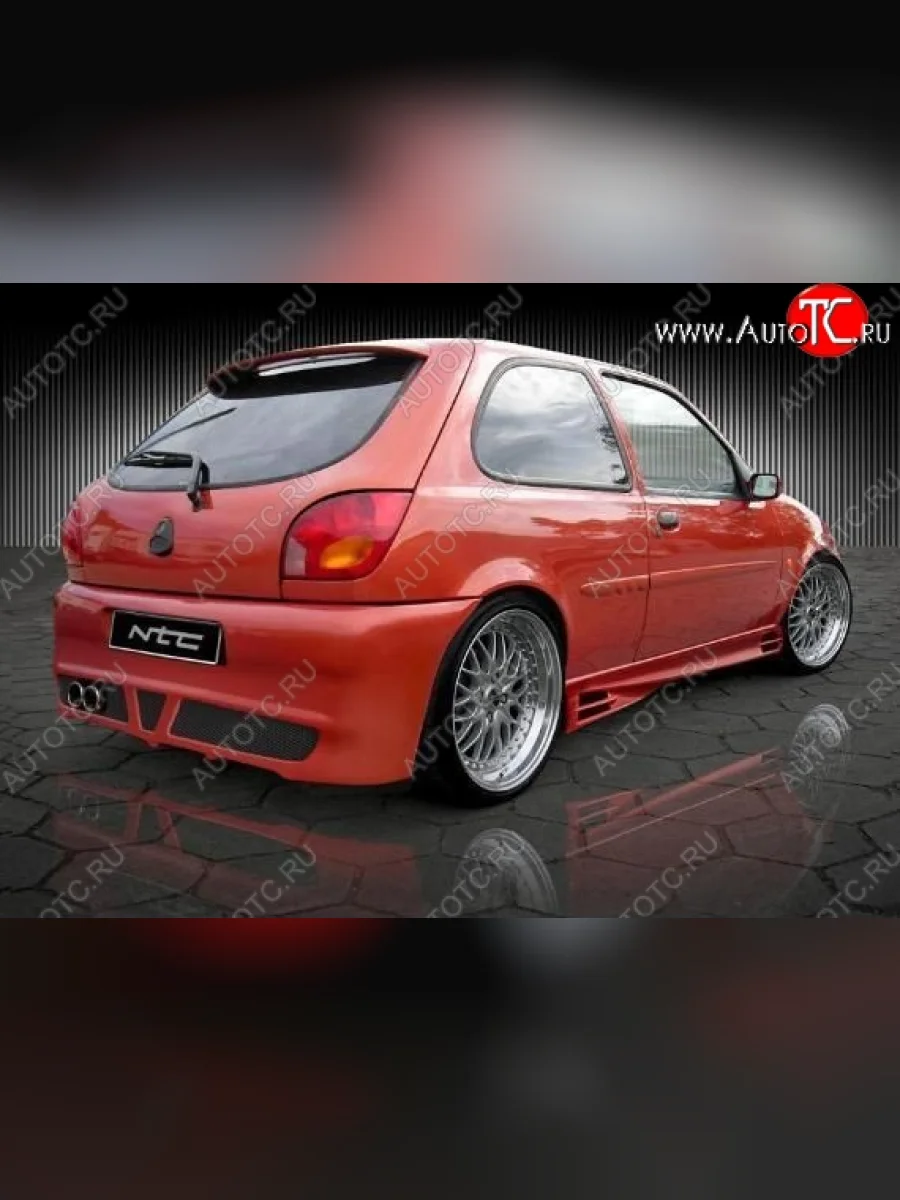 Задний бампер Rieger Ford Fiesta 4 хэтчбэк 5 дв. дорестайлинг (1995-1999)  в Керчи Республика Крым
