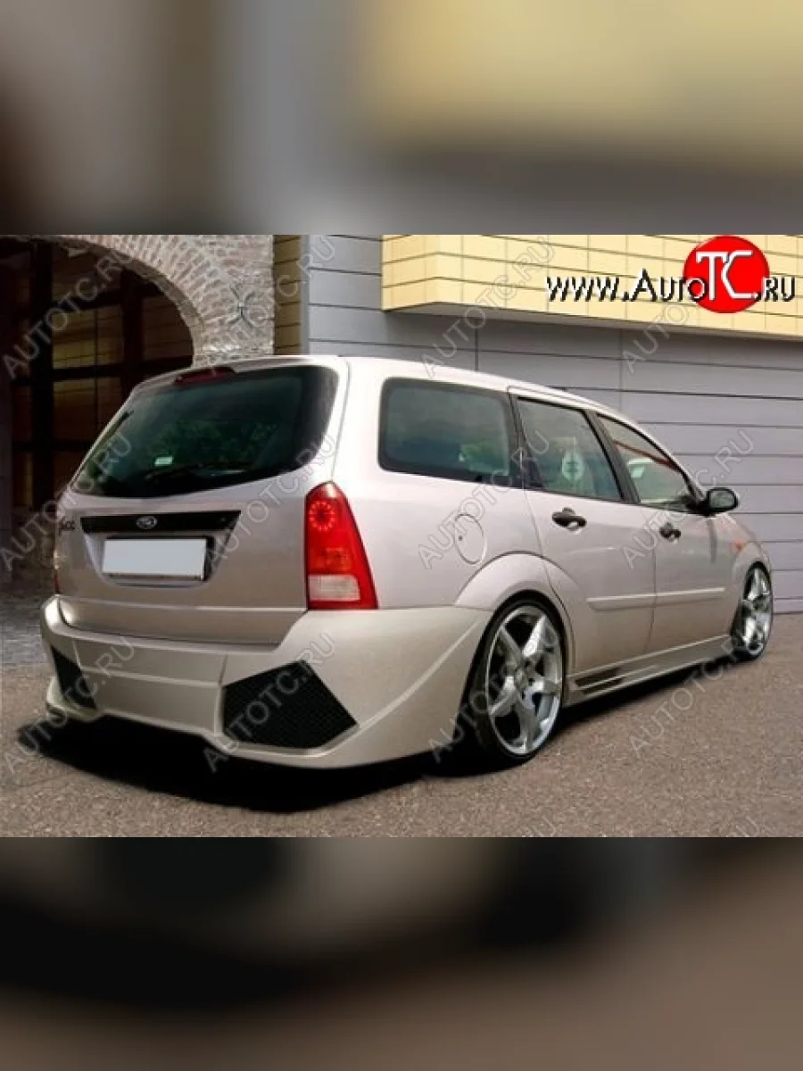 Задний бампер (универсал) Golardo Ford Focus 1 универсал дорестайлинг (1998-2002)  в Перми Пермском крае