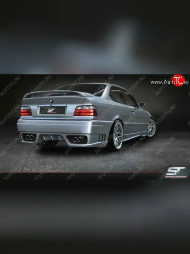 Задний бампер ST1 BMW 3 серия E36 седан (1990-2000)