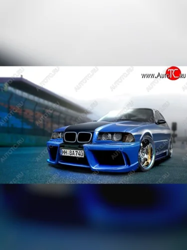 Передний бампер BNB BMW 3 серия E36 седан (1990-2000)