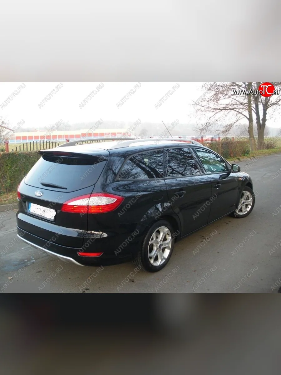 Накладка на задний бампер Titanium Ford Mondeo Mk4,BD дорестайлинг, седан (2007-2010)  в Керчи Республика Крым