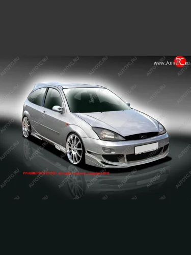 Пороги накладки Velside Ford Focus 1 хэтчбэк 3 дв. дорестайлинг (1998-2002)