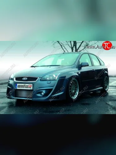 Передний бампер Auto-R Ford Focus 2 хэтчбэк 3 дв. дорестайлинг (2004-2007)