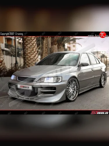 Передний бампер ST Honda Accord 6 CF седан дорестайлинг (1997-2000)