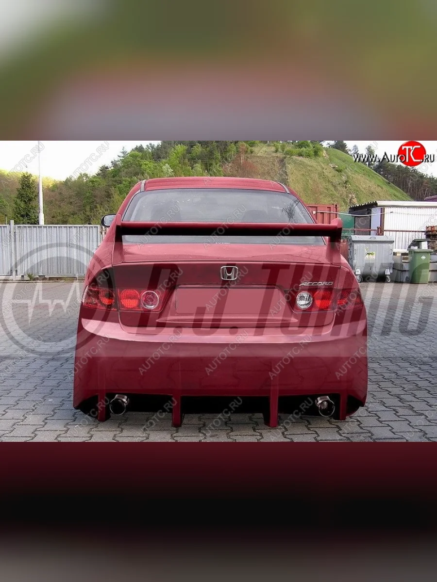 Задний бампер D.J. Honda Accord 7 CL седан дорестайлинг (2002-2005)  в Керчи Республика Крым