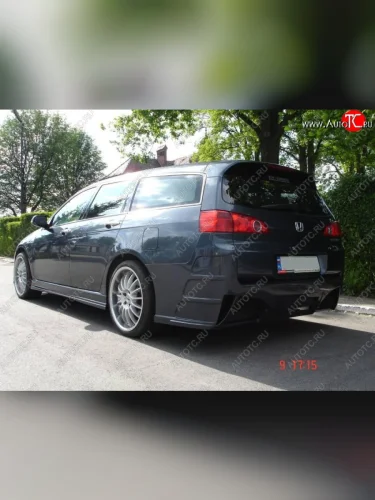 Задний бампер D.J. Honda Accord  7 CM (2002-2008) универсал дорестайлинг, универсал рестайлинг