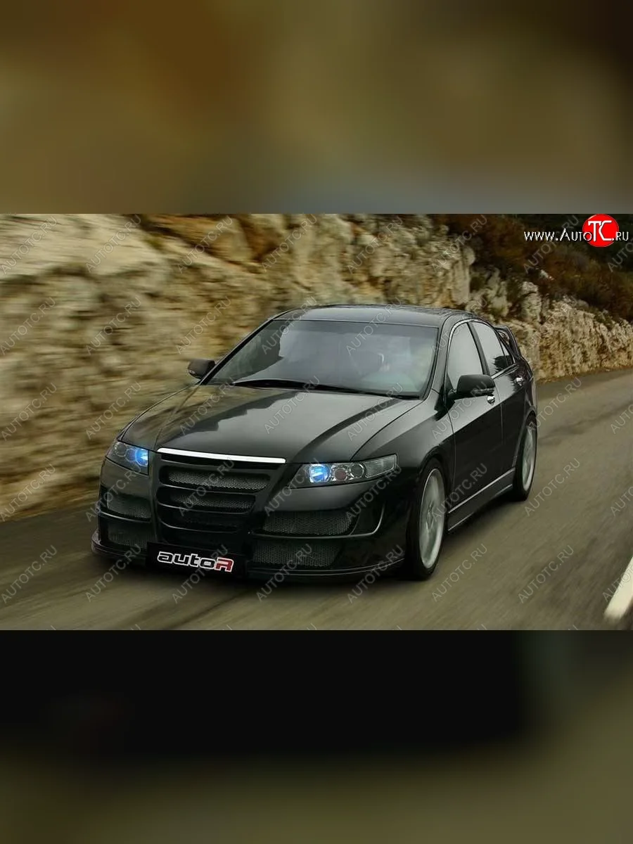 Передний бампер Auto-R Honda Accord 7 CL седан дорестайлинг (2002-2005)  в Самаре Самарской области