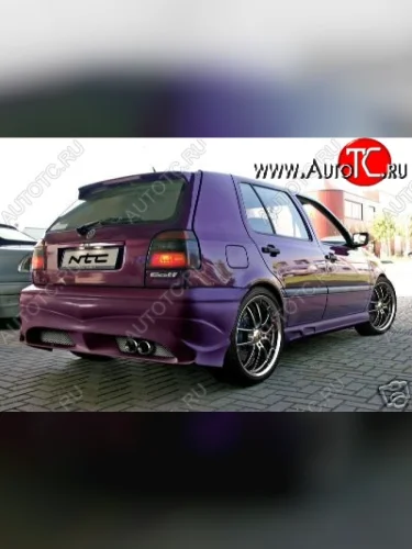 Задний бампер NTC Volkswagen Golf 3 Mk3 хэтчбэк 5 дв. (1991-1998)