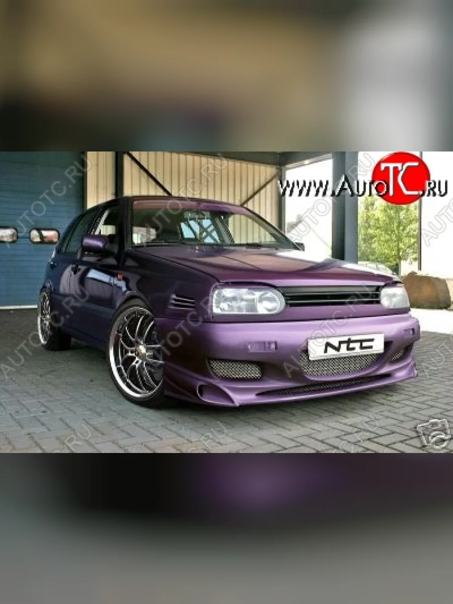 Передний бампер NTC 3 Volkswagen Golf 3 Mk3 хэтчбэк 5 дв. (1991-1998)  в Самаре Самарской области