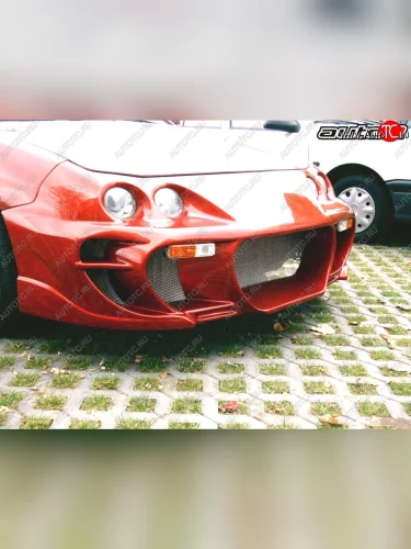 Передний бампер EVO Honda Integra DB6,DB7,DB8,DB9 седан дорестайлинг (1993-1995)