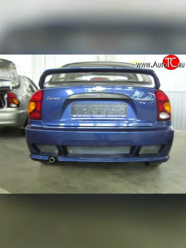 Задний бампер ATL Daewoo Lanos T150 рестайлинг, седан (2000-2009)