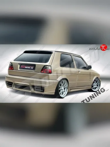 Задний бампер ST Volkswagen Golf 2 Mk2 хэтчбэк 5 дв. (1983-1992)