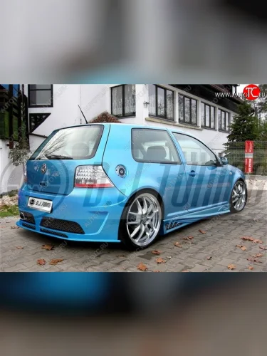Задний бампер D.J. Volkswagen Golf 4 Mk4 хэтчбэк 5 дв. (1997-2003)