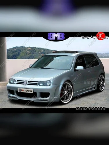Передний бампер B1 Volkswagen Golf 4 Mk4 хэтчбэк 5 дв. (1997-2003)