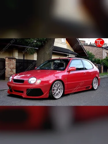 Передний бампер Golardo Toyota Corolla E110 седан дорестайлинг (1997-2000)