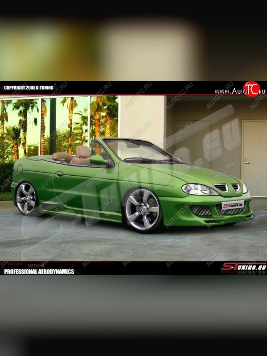 Пороги накладки ST Renault Megane BA,DA,LA купе дорестайлинг (1995-1999)  в Самаре Самарской области