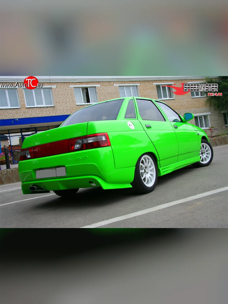 Задний бампер AVR-Аврора  Лада ВАЗ 2110 (1995-2007) (Неокрашенный)  с доставкой в г. Керчь