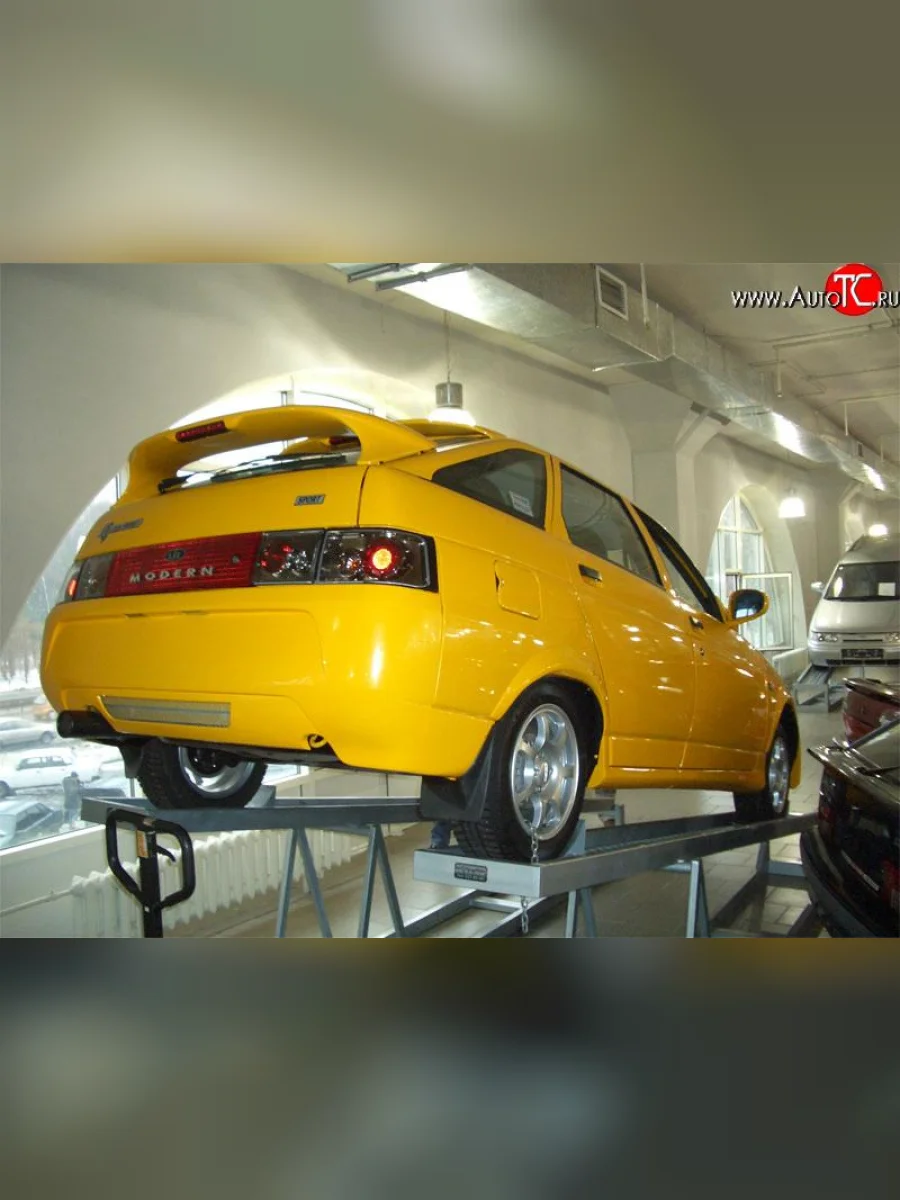 Задний бампер СТ-4  Лада ВАЗ 2112 (1999-2009) (Неокрашенный)  с доставкой в г. Керчь