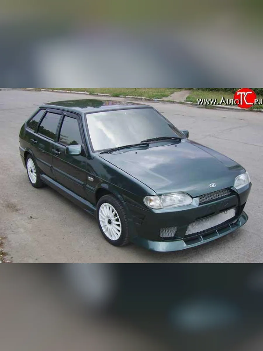 Передний бампер AVR-CUP на ваз  Лада ВАЗ  2113, 2114, 2115 (Неокрашенный)  с доставкой в г. Керчь