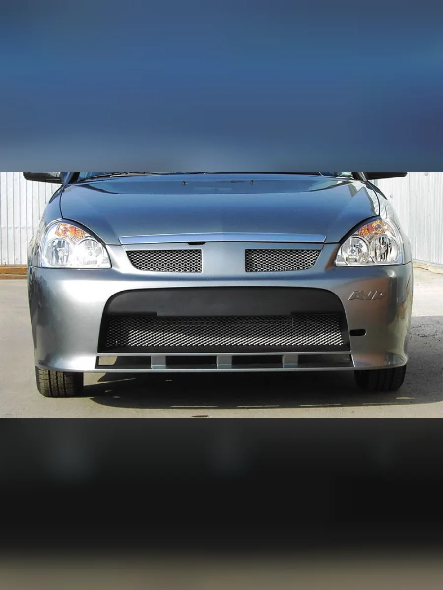 Передний бампер AVR-Авангард  Лада ВАЗ Приора (2007-2018) 2170, 2171, 2172, 21728 (Вариант 1 (первое фото), Неокрашенный)  с доставкой в г. Керчь