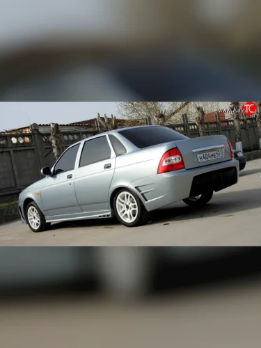Задний бампер AVR Лада ВАЗ Приора  2170 (2013-2018) седан рестайлинг