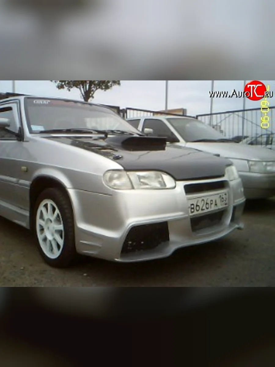 Передний бампер Импульс  Лада ВАЗ  2113, 2114, 2115 (Неокрашенный)  с доставкой в г. Керчь