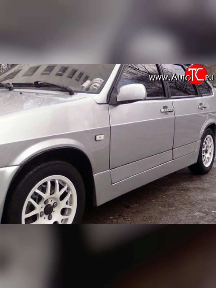 Комплект накладок на двери Миллер-Пилот  Лада ВАЗ  2109, 21099, 2114, 2115 (Неокрашенные)  с доставкой в г. Керчь