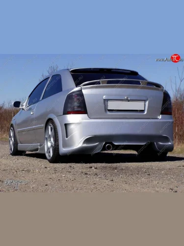 Задний бампер D3 Opel Astra G седан (1998-2005)