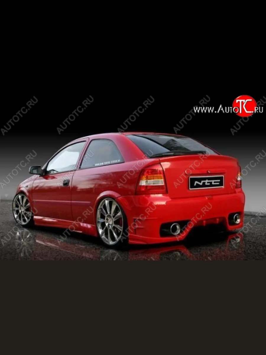 Задний бампер NTC 2 Opel Astra G седан (1998-2005)  в Перми Пермском крае