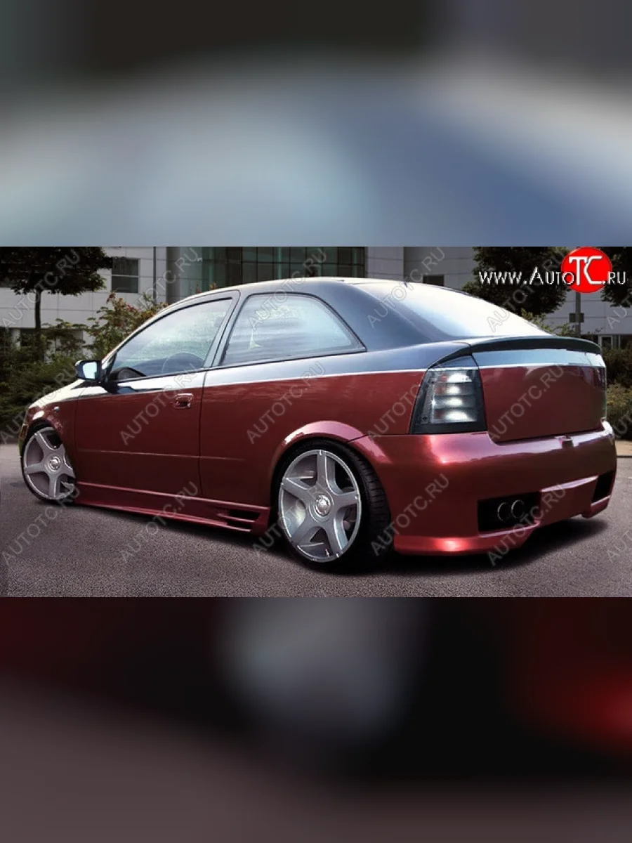 Задний бампер R1 Opel Astra G седан (1998-2005)  в Перми Пермском крае