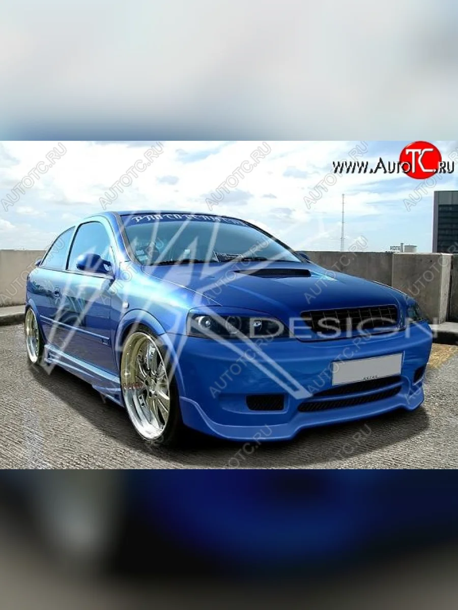 Передний бампер Diks Opel Astra G седан (1998-2005)  в Перми Пермском крае