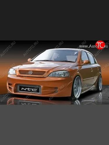 Передний бампер Monstr Opel Astra G седан (1998-2005)