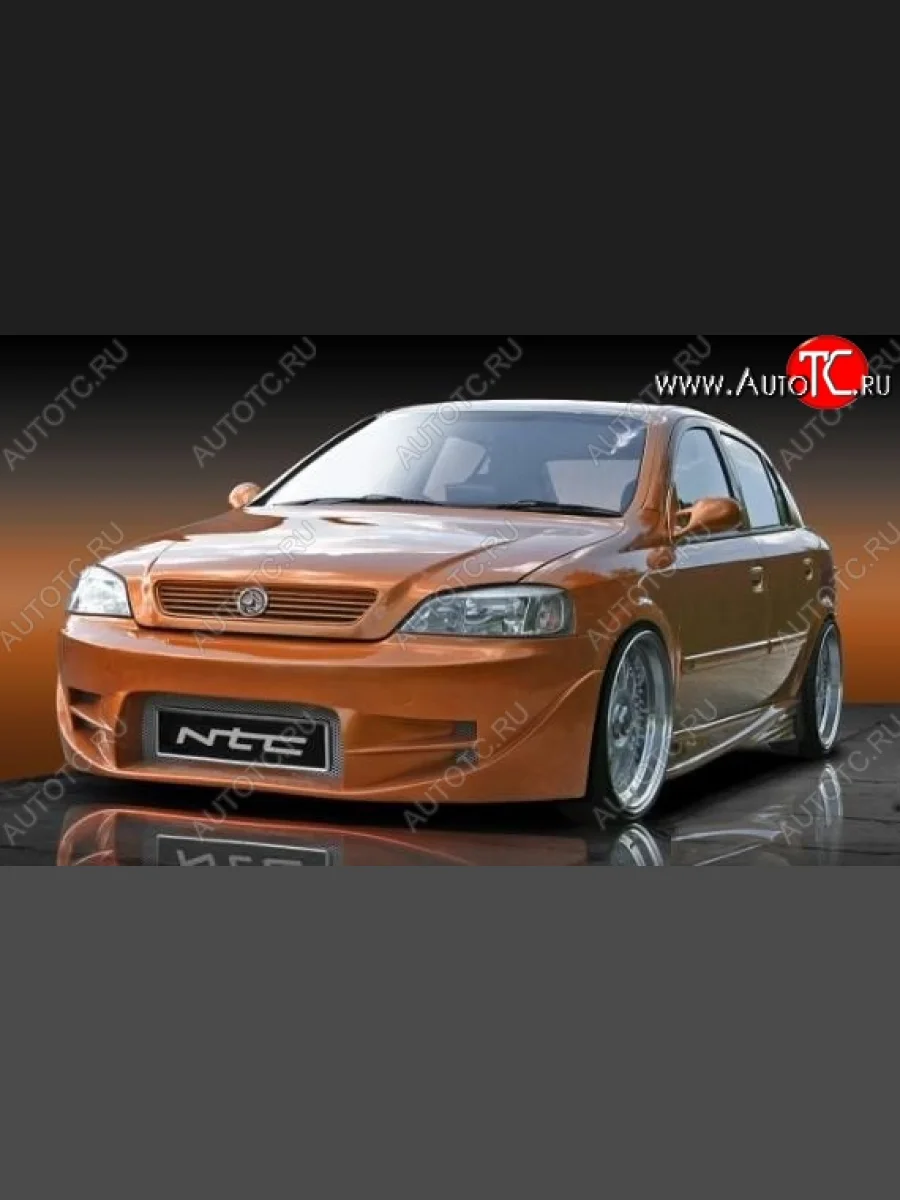 Передний бампер Monstr Opel Astra G седан (1998-2005)  в Перми Пермском крае