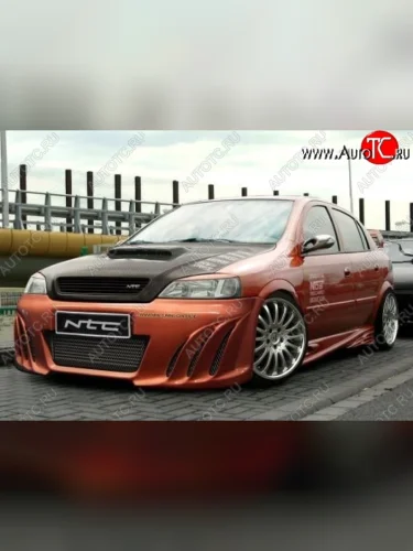 Передний бампер N1 Opel Astra G седан (1998-2005)