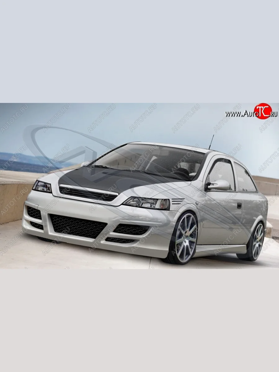 Передний бампер Weber Sport Opel Astra G седан (1998-2005)  в Перми Пермском крае