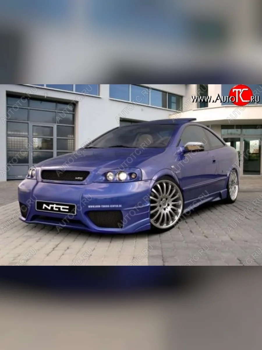 Передний бампер Golardo Opel Astra G седан (1998-2005)  в Перми Пермском крае