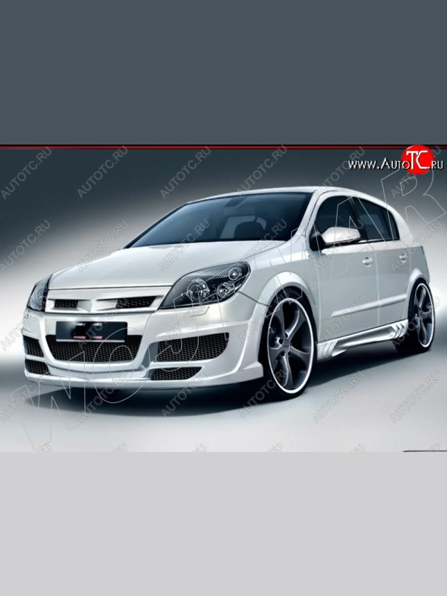 Передний бампер NEO Opel Astra H хэтчбек 5дв дорестайлинг (2004-2007)  в Перми Пермском крае