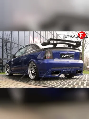 Задний бампер NTC v2 Opel Astra G седан (1998-2005)