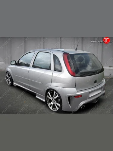 Задний бампер Maxpower Opel Corsa C (2000-2006)